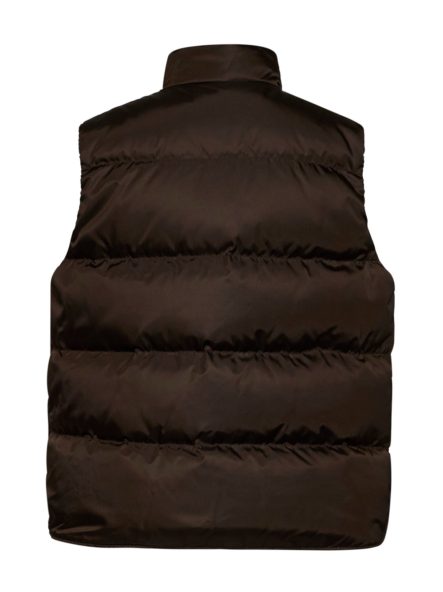 Cocoa Re-Nylon padded vest