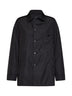 Giacca camicia reversibile in cashmere e Re-Nylon