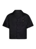 Black Re-Nylon short-sleeved shirt