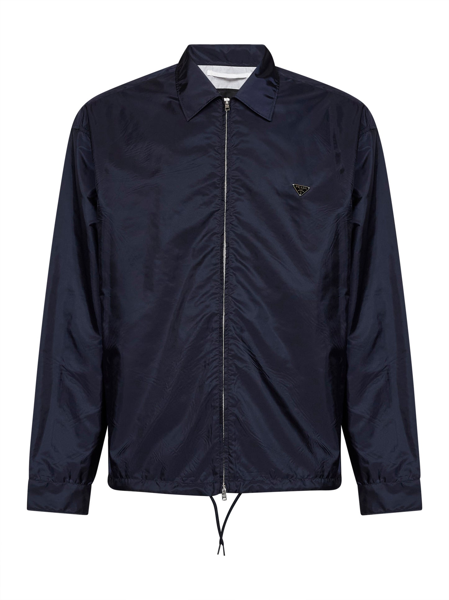 Camicia in Re-Nylon blu