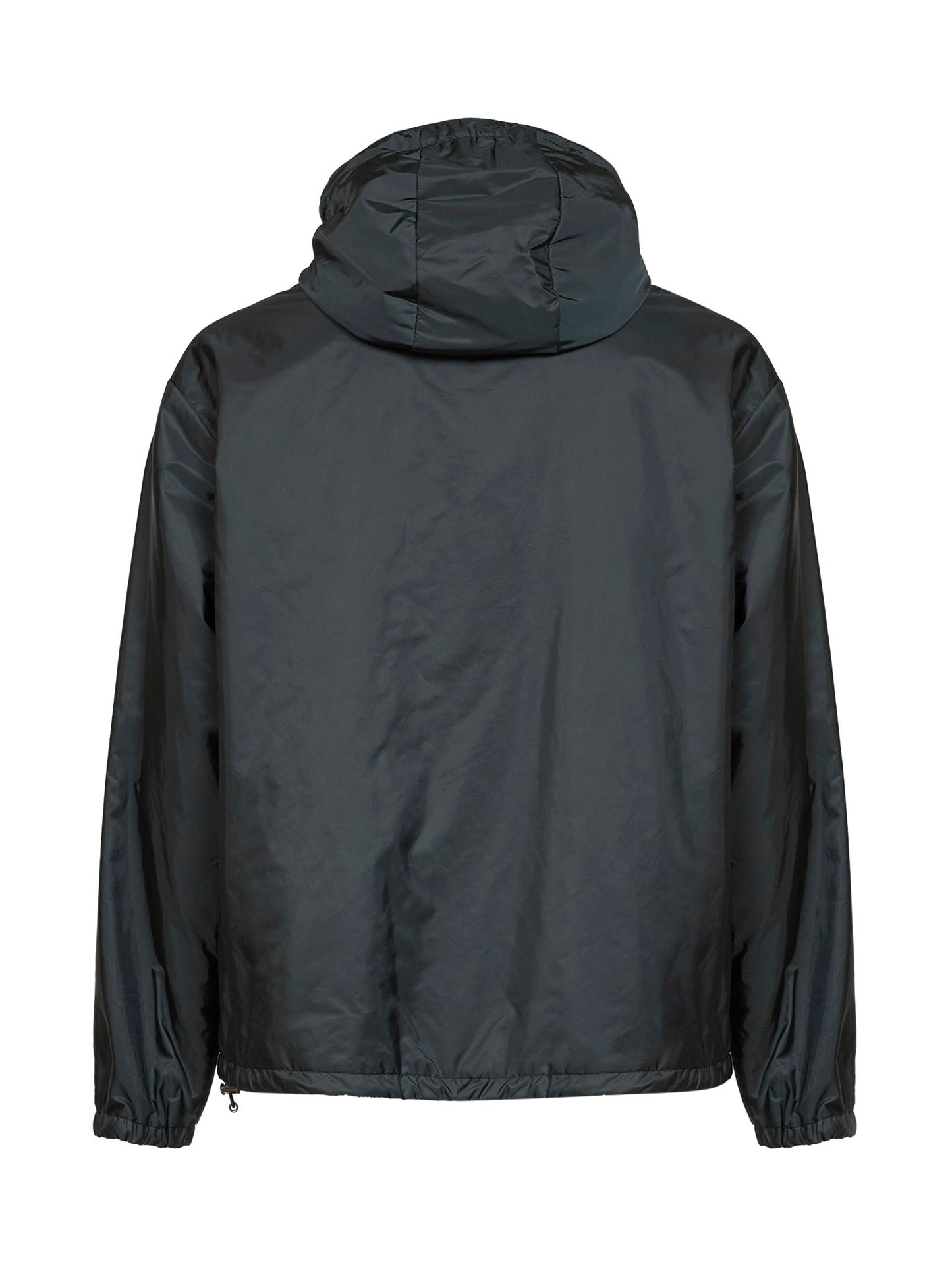 Forest green and black reversible Re-Nylon jacket