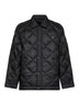 Piumino trapuntato in Re-Nylon nero