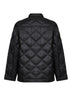 Piumino trapuntato in Re-Nylon nero