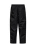 Pantaloni in Re-Nylon nero con vita elasticizzata