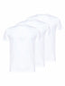 3-Pack T-shirt in jersey di cotone bianco