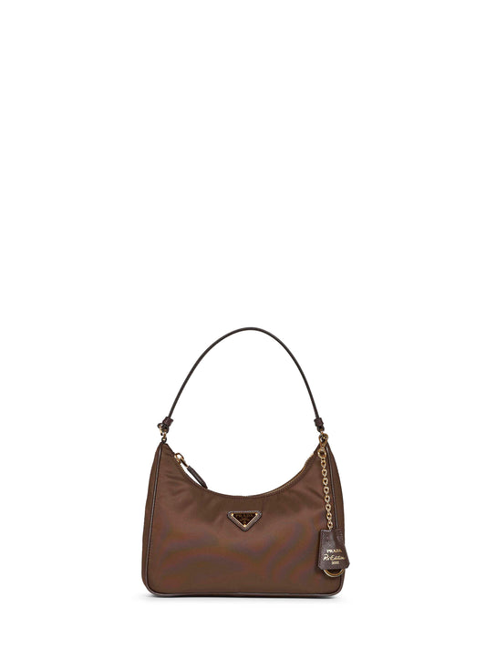 Burnt Prada Re-Edition 2005 mini bag