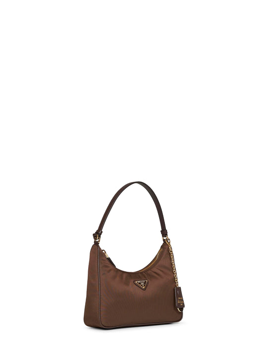 Burnt Prada Re-Edition 2005 mini bag