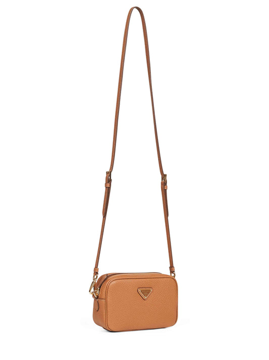 Caramel mini crossbody bag