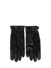 Guanti in Re-Nylon e nappa nero
