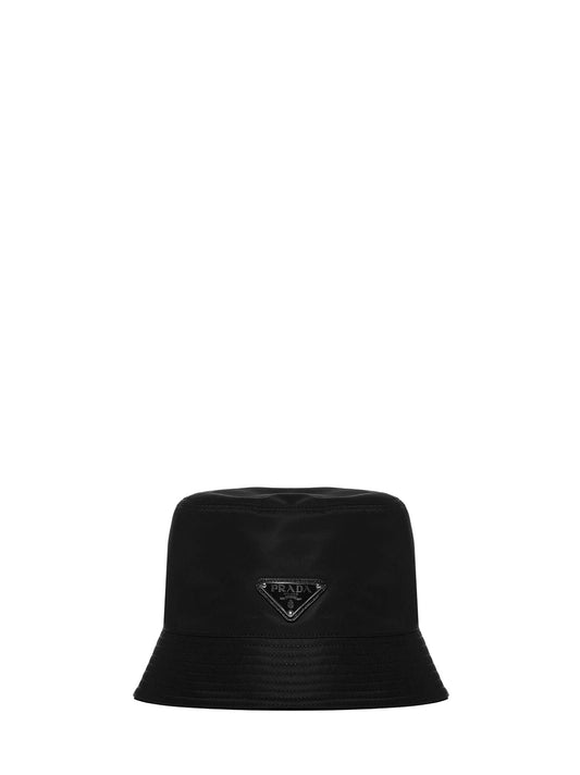 Cappello da pescatore nero in Re-Nylon