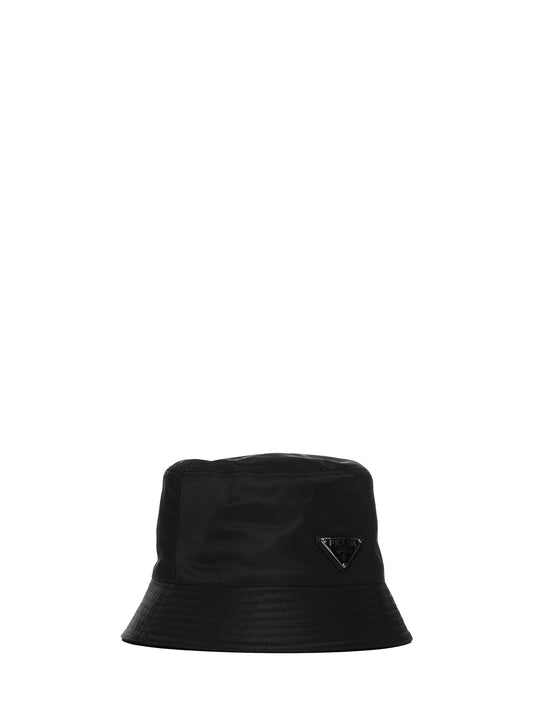 Cappello da pescatore nero in Re-Nylon