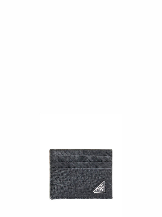 Portacarte in pelle Saffiano