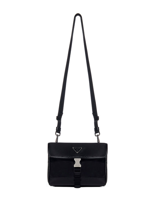 Portacellulare in Re-Nylon e Saffiano nero