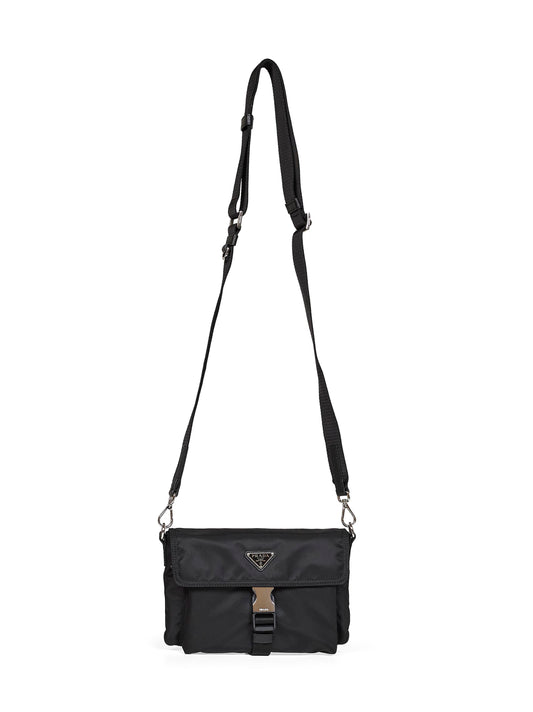 Borsa porta smartphone con tracolla nero