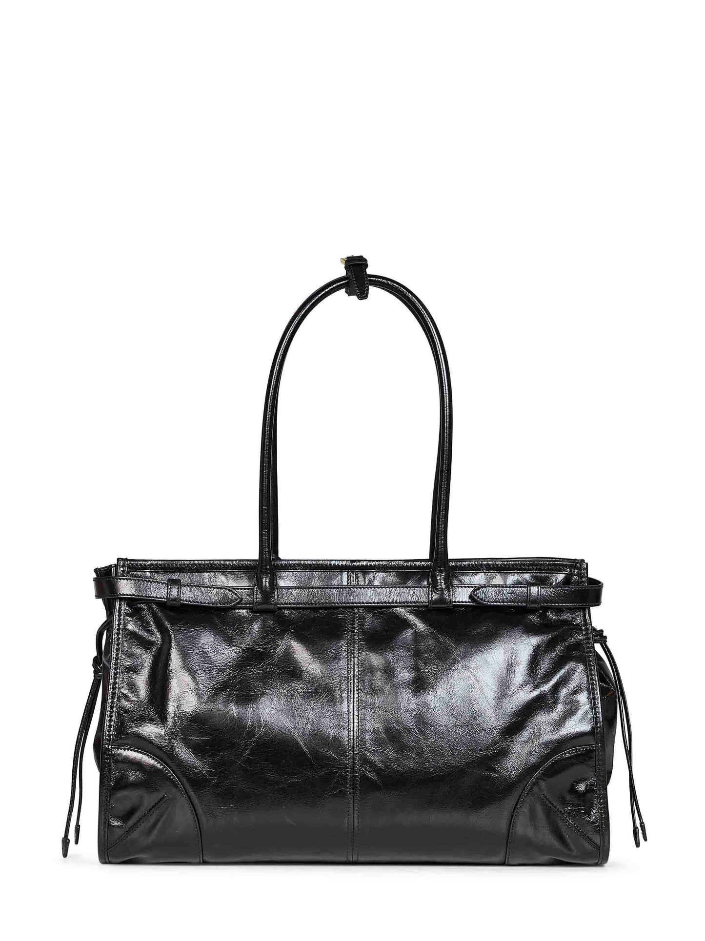 Borsa a mano Prada Bonnie large nera