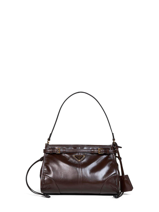 Borsa a mano Prada Bonnie small moro