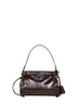 Dark brown Prada Bonnie small handbag
