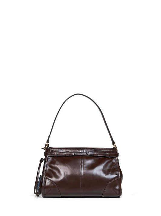 Borsa a mano Prada Bonnie small moro