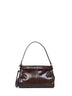 Dark brown Prada Bonnie small handbag