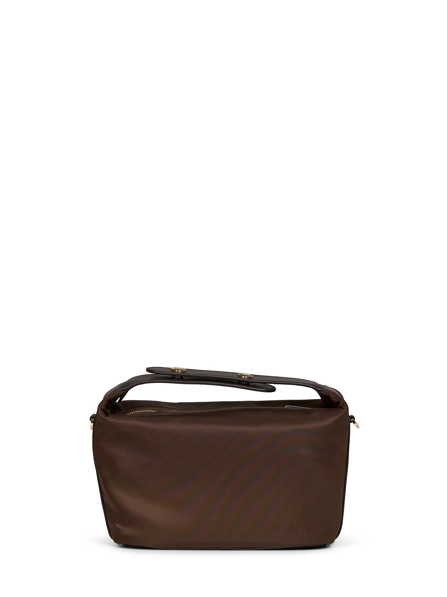 Borsa a mano con tracolla Prada Chérie mini bruciato