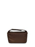 Borsa a mano con tracolla Prada Chérie mini bruciato