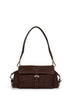 Borsa a spalla Prada Explore medium moro