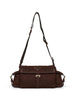 Borsa a spalla Prada Explore medium moro