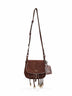 Dark brown Prada Corsaire mini shoulder bag