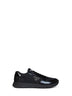 Sneakers Prax 01 in Re-Nylon e pelle spazzolata nera