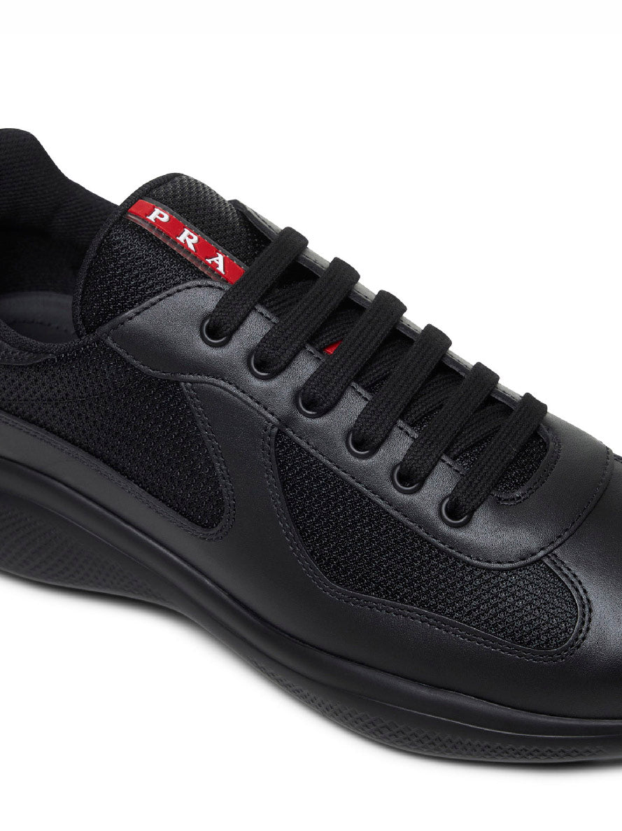 Black Prada America's Cup sneakers
