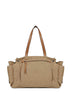 Khaki Prada Route shopping bag