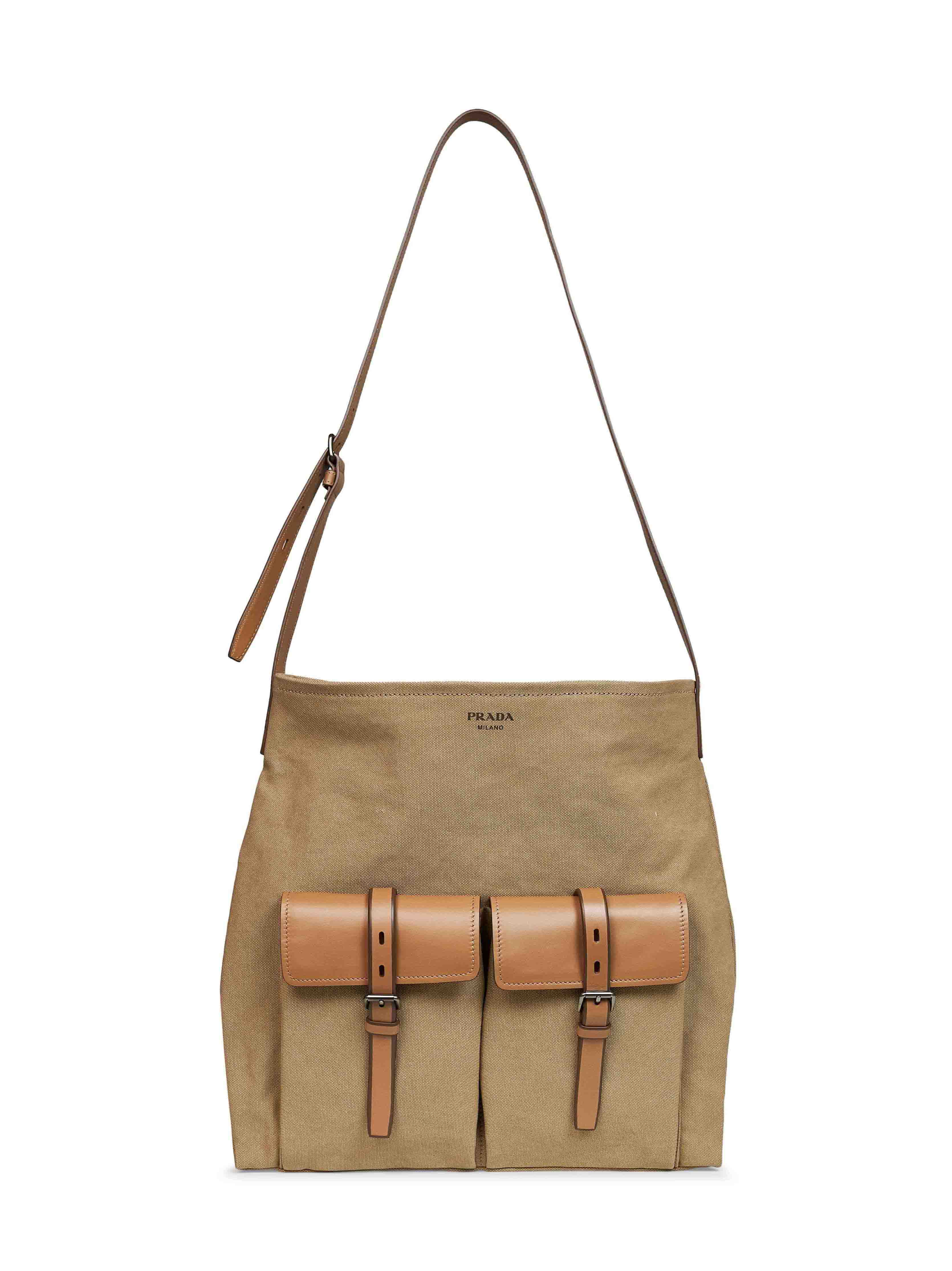バッグ Prada shoulder bag vintage y2k khaki Khaki Prada Route crossbody bag – Daniello.com