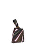 Khaki and pink Emilio printed pouch