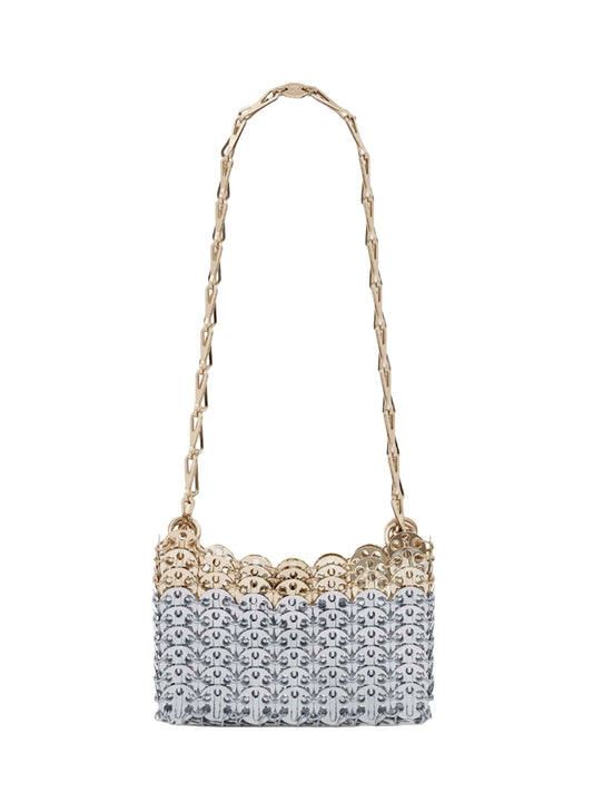 Silver  Iconic Nano 1969 Skyline bag <BR/>