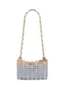 Borsa Iconic Nano 1969 Skyline in argento e oro<BR/>