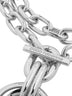Collana con ciondolo Double XL Link argento<BR/>