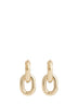Gold Double XL Link earrings