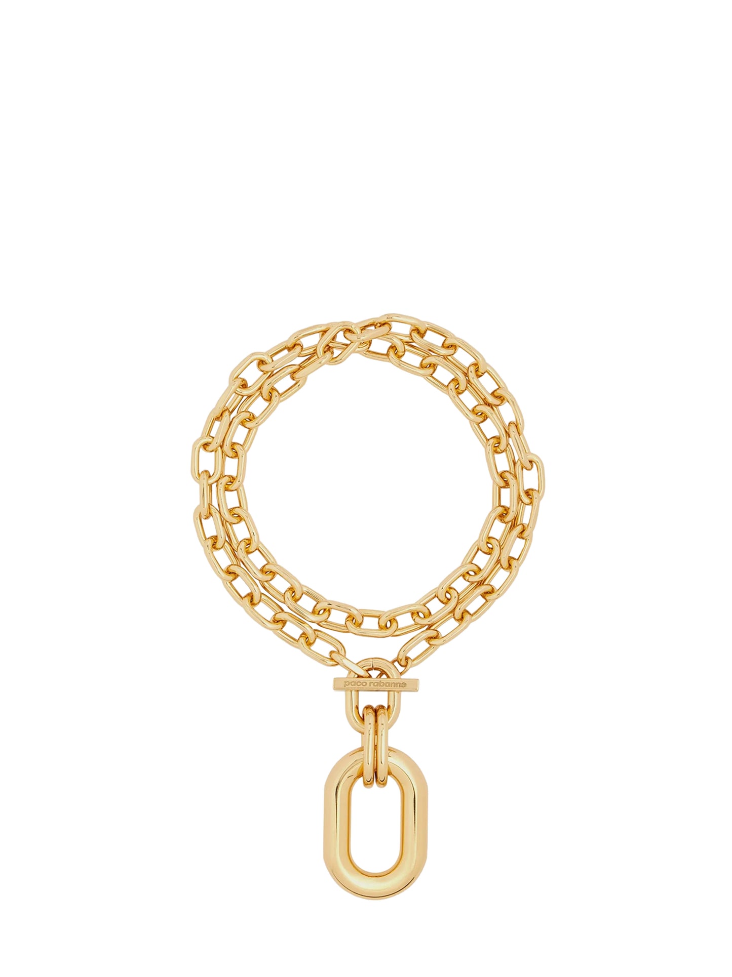 Collana con ciondolo Double XL Link oro