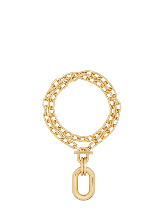 Collana con ciondolo Double XL Link oro