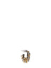 Silver and gold Small Punk XL Link earrings