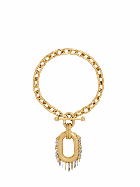 Collana Punk XL Link oro e argento