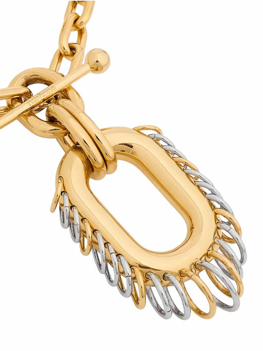 Collana Punk XL Link oro e argento