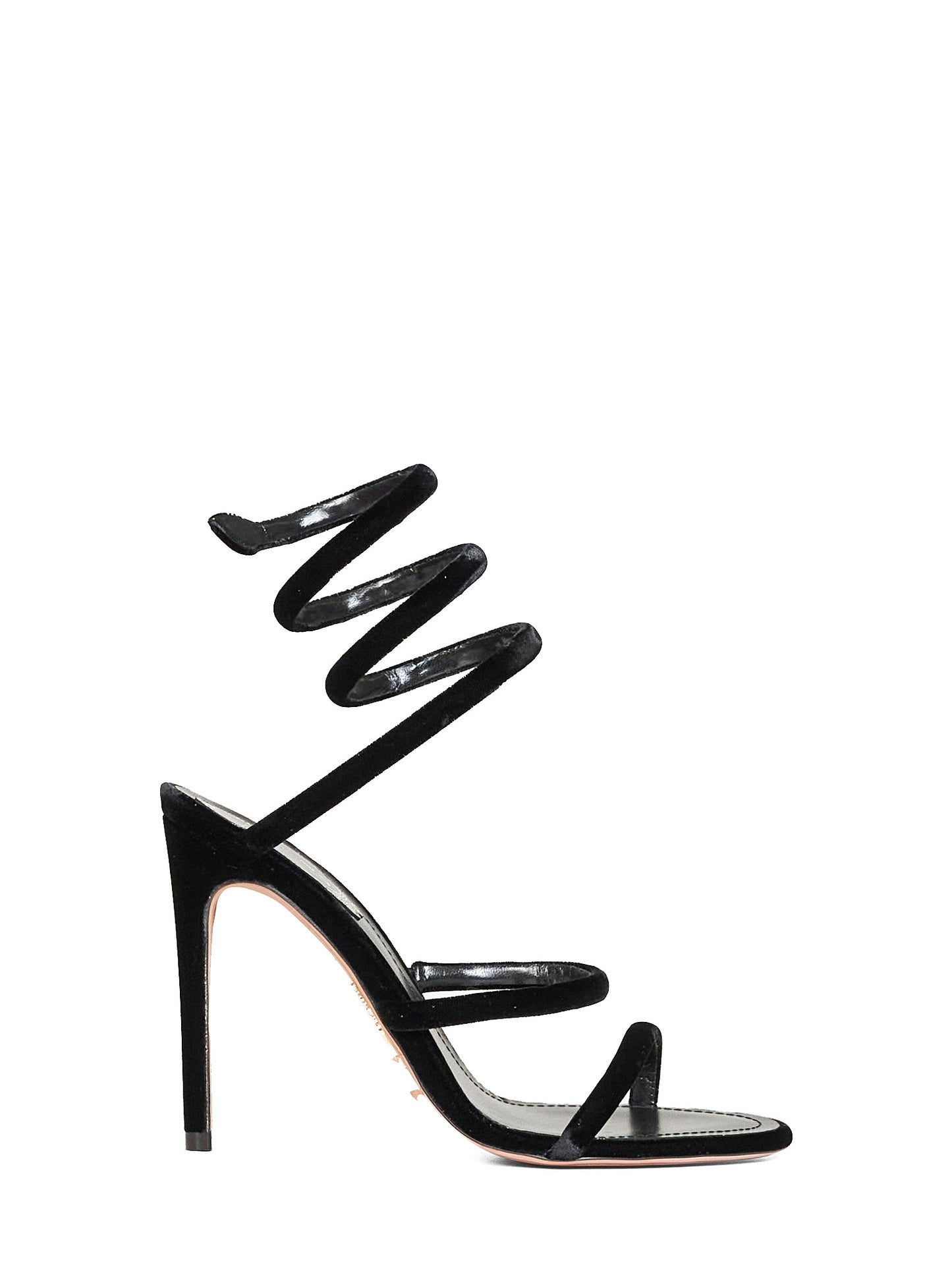 Sandali Cleo 105 in velluto nero