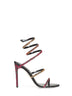 Black Swarovski crystal-embellished Cleo 105 sandals