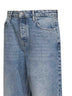 Jeans R3 Baggy in denim di cotone blu con strappi
