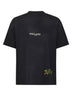 Washed black cotton Enemy printed T-shirt