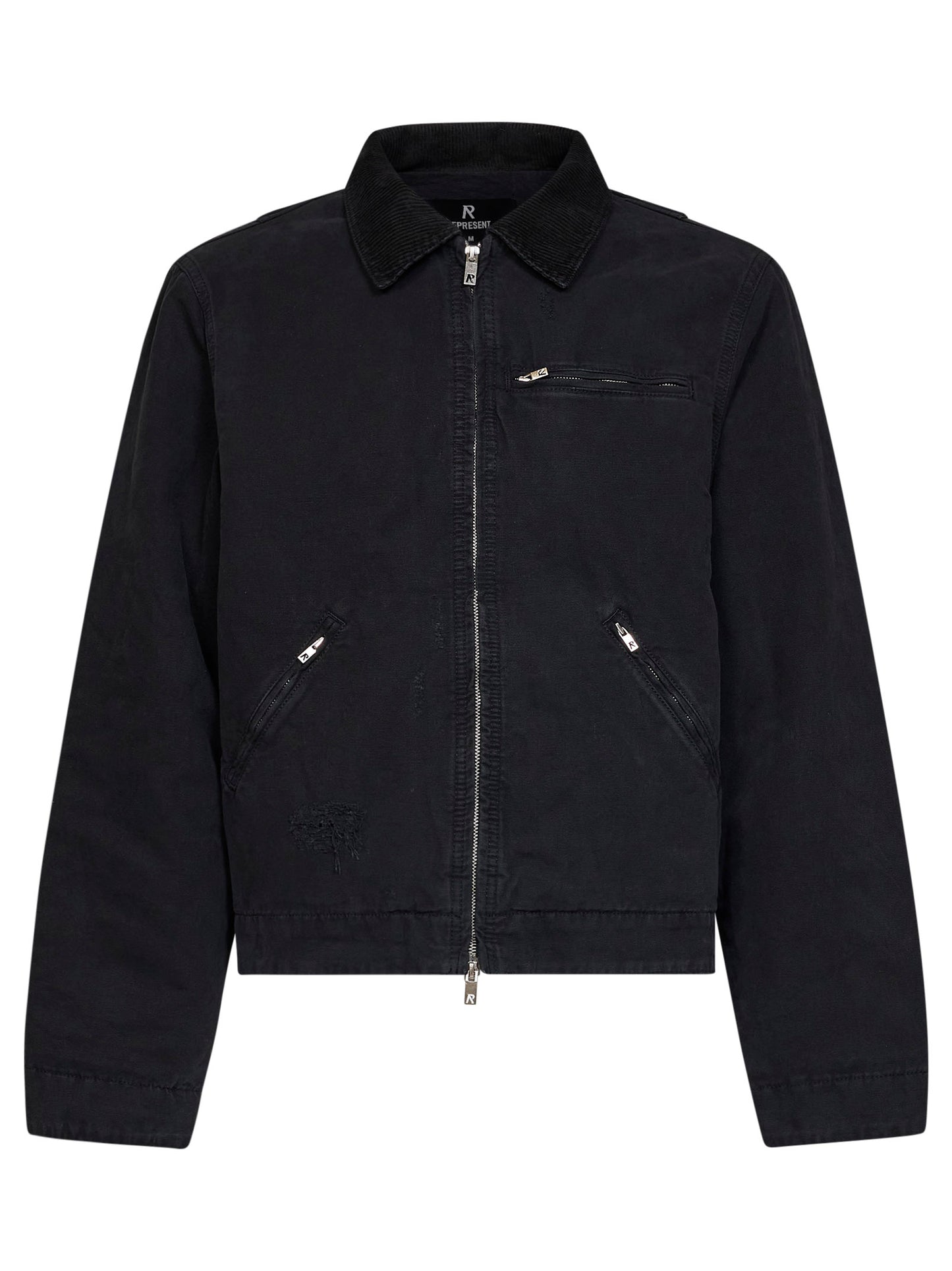 Giacca The Work in denim di cotone nero