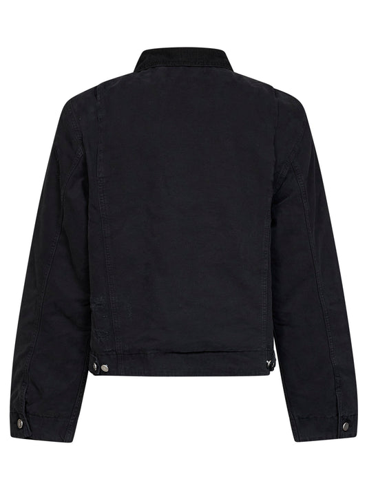 Black cotton denim The Work jacket