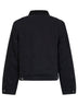 Giacca The Work in denim di cotone nero