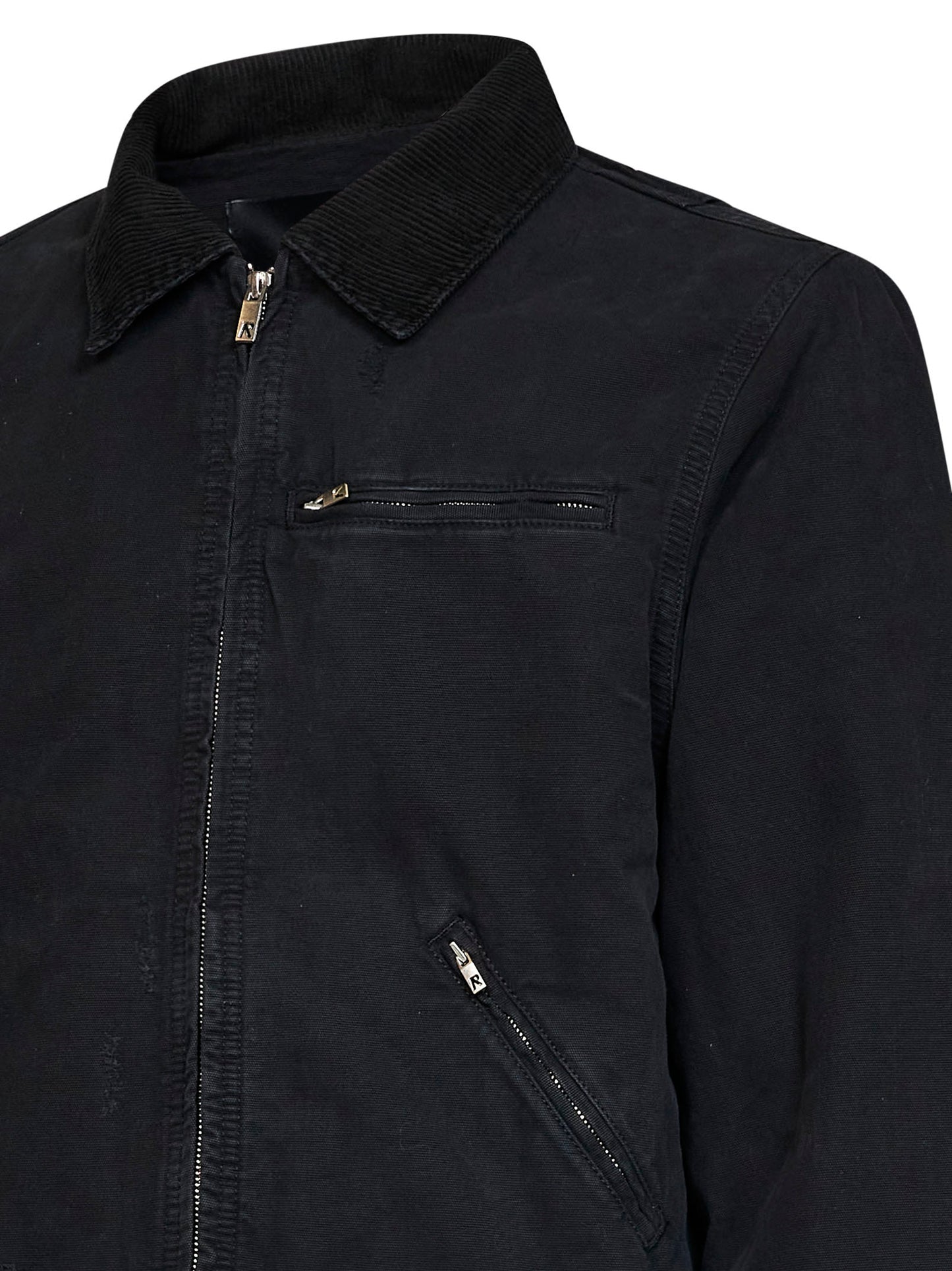 Giacca The Work in denim di cotone nero